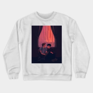 Nick and Charlie- Heartstopper first kiss Crewneck Sweatshirt